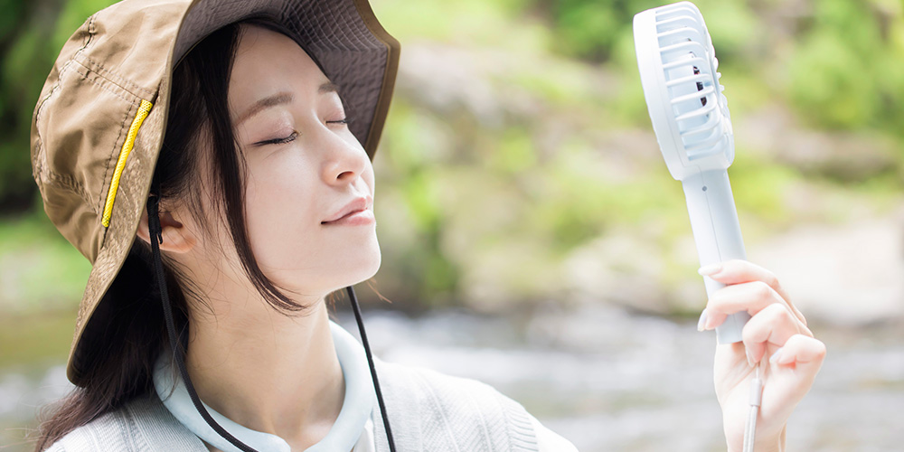 暑さ対策グッズイメージ